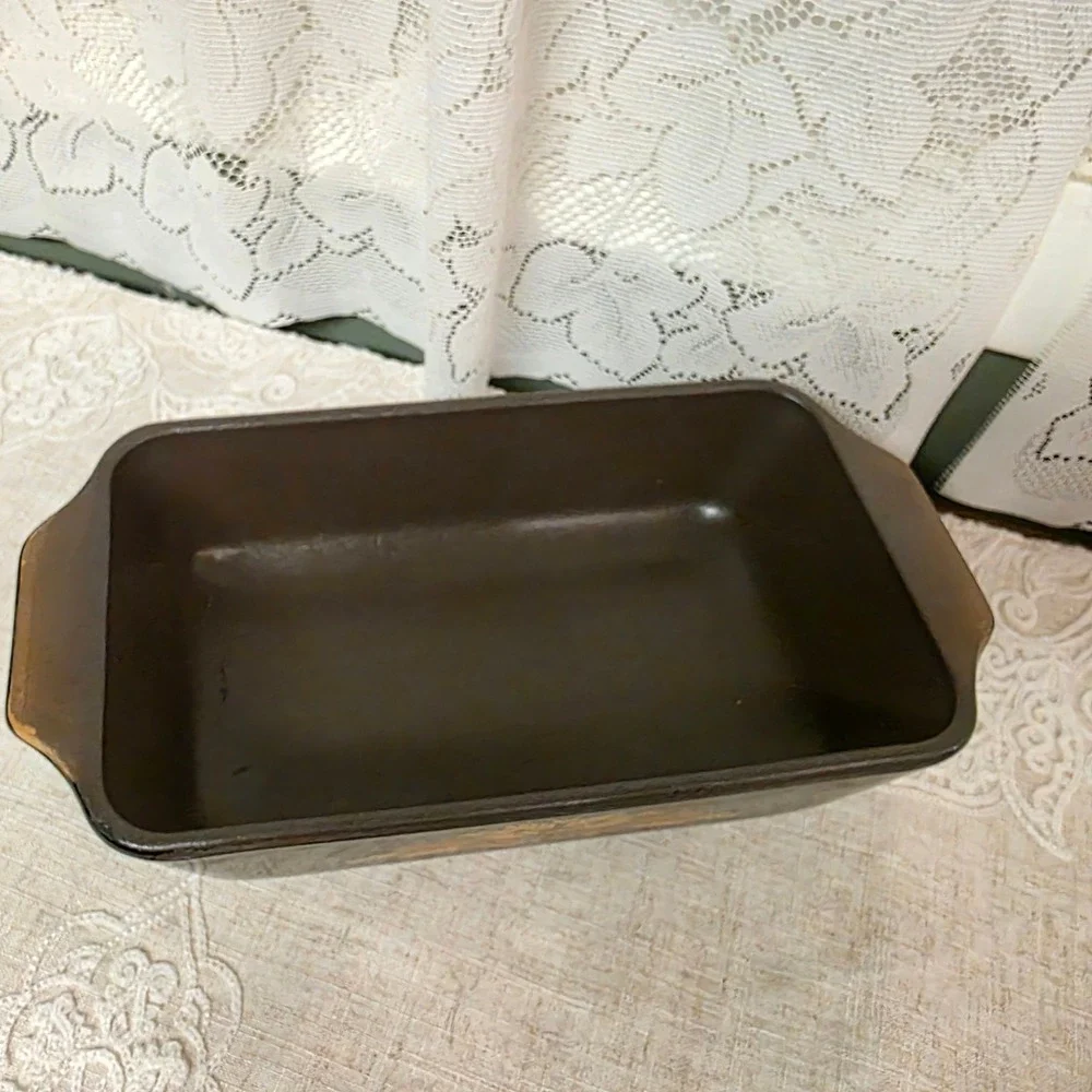 Brown Glass Loaf Pan Anchor Hocking Fire King Amber Wheat 9x5 Ovenware USA